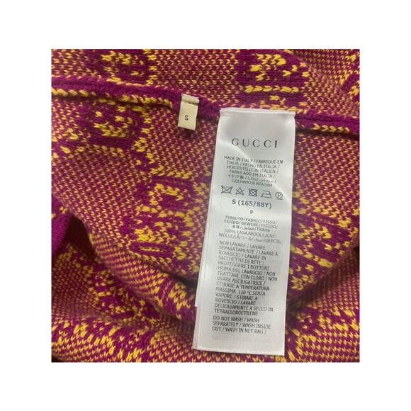 Gucci Wool GG Boucle Sweater Mini Dress Small Logo Monogram - Picture 5 of 10